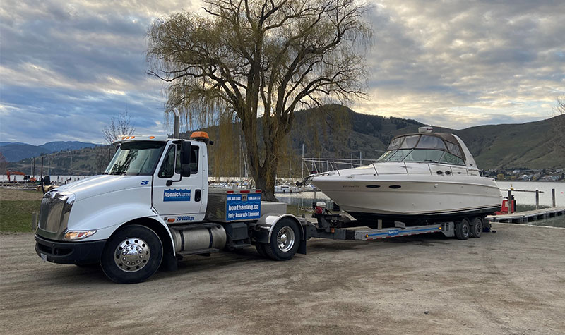 Boat Hauling By Agonic Marine